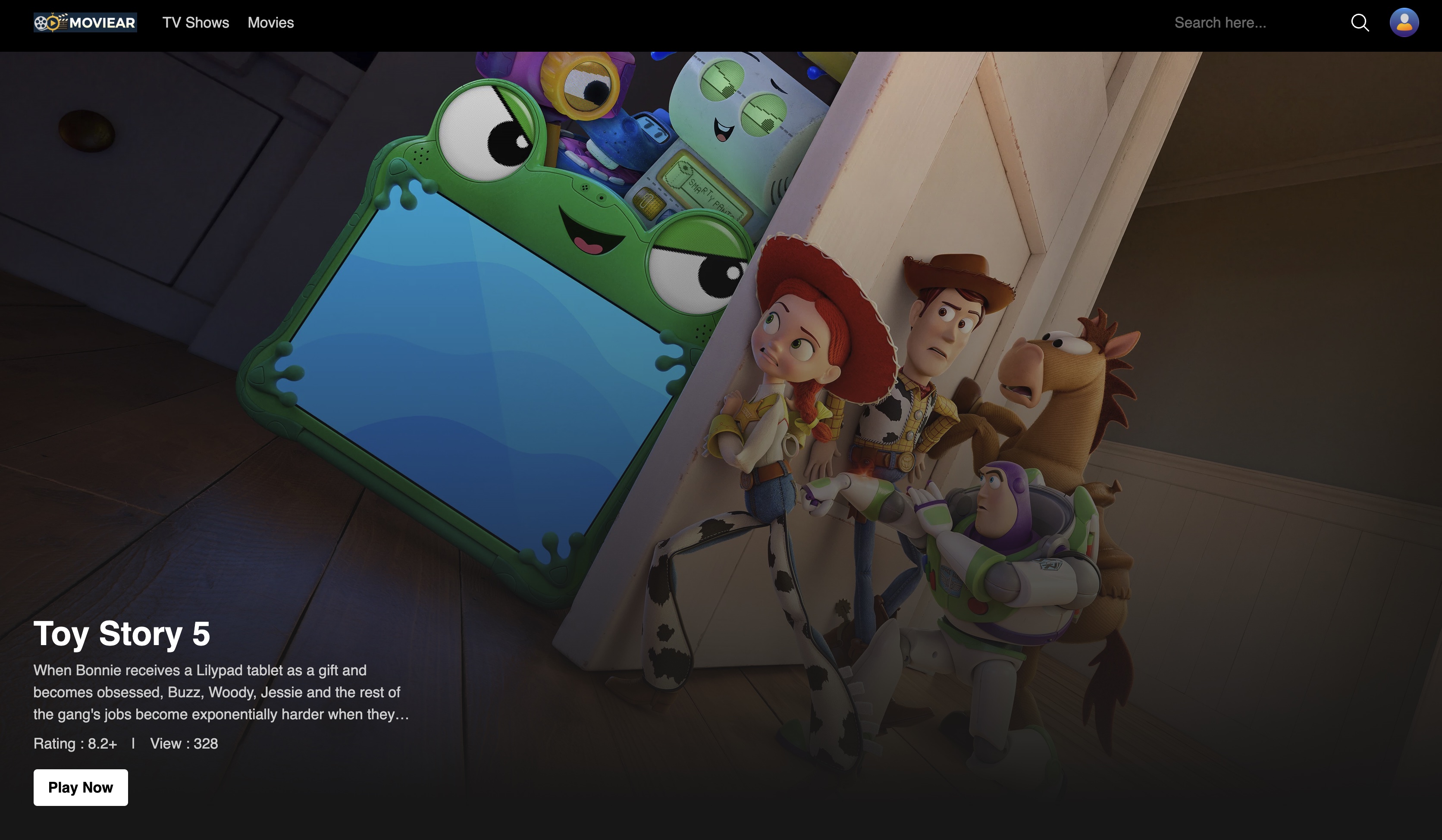Moviear, a movie discovery platform